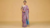 Silk saree look
