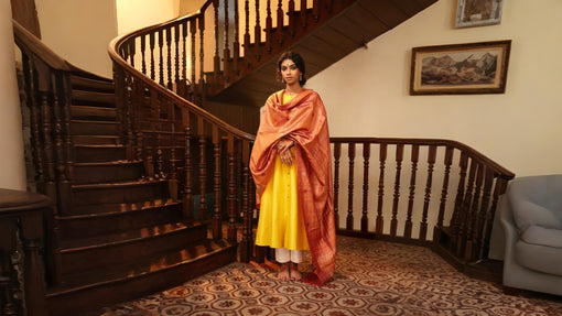 dupatta draping styles
