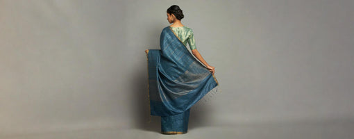 Aja saree from Kosala for tussar silk origin