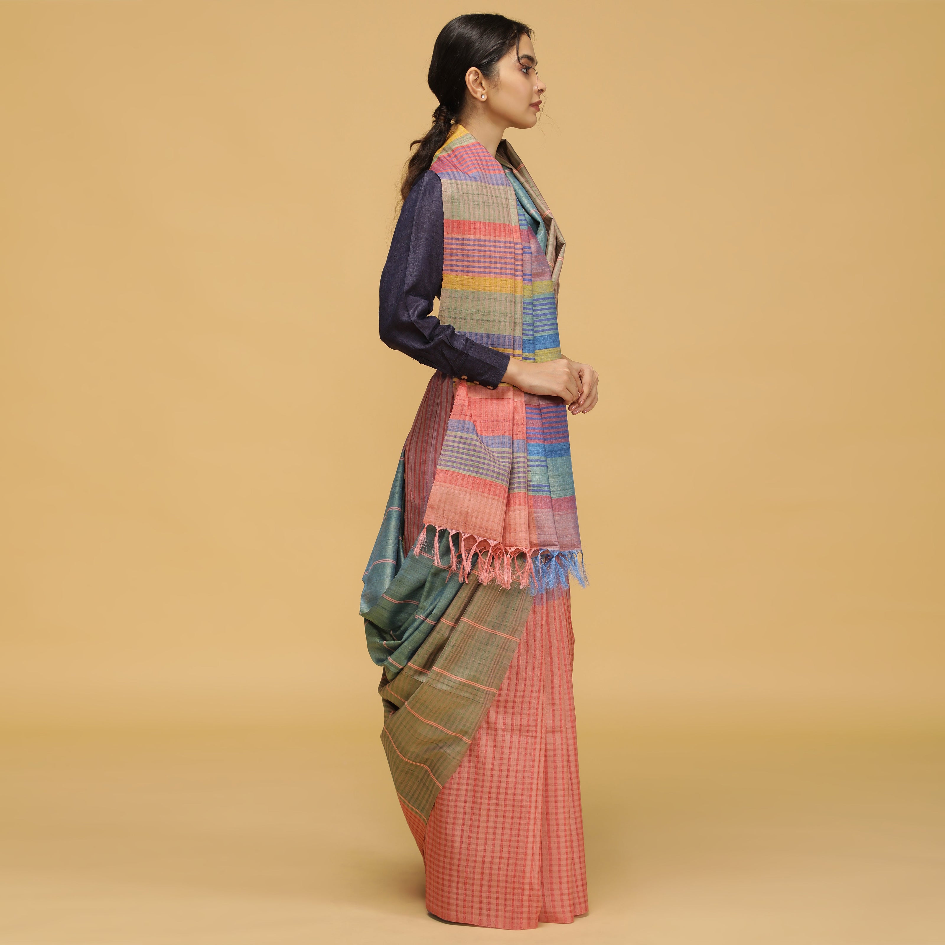 Saptrangi Saree