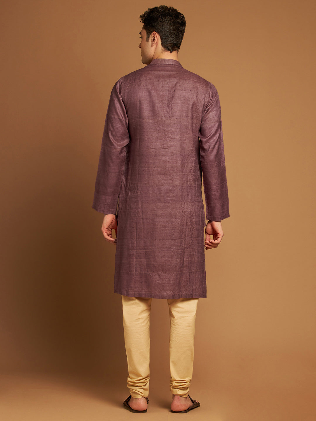 Myro wine silk Long Kurta