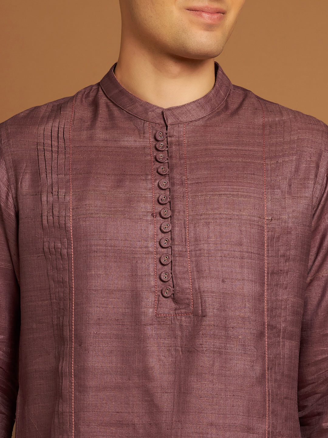 Myro wine silk Long Kurta