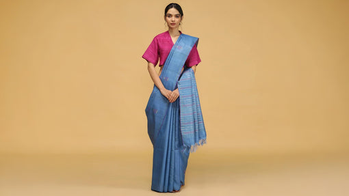 silk sare blouse design