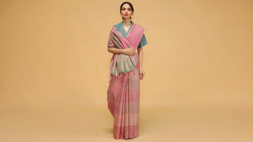 wedding saree look