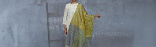 How to wear Stole on Kurta, by Kosala