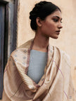 Handwoven Multicolour Kosa Dupatta with Kangi Pattern