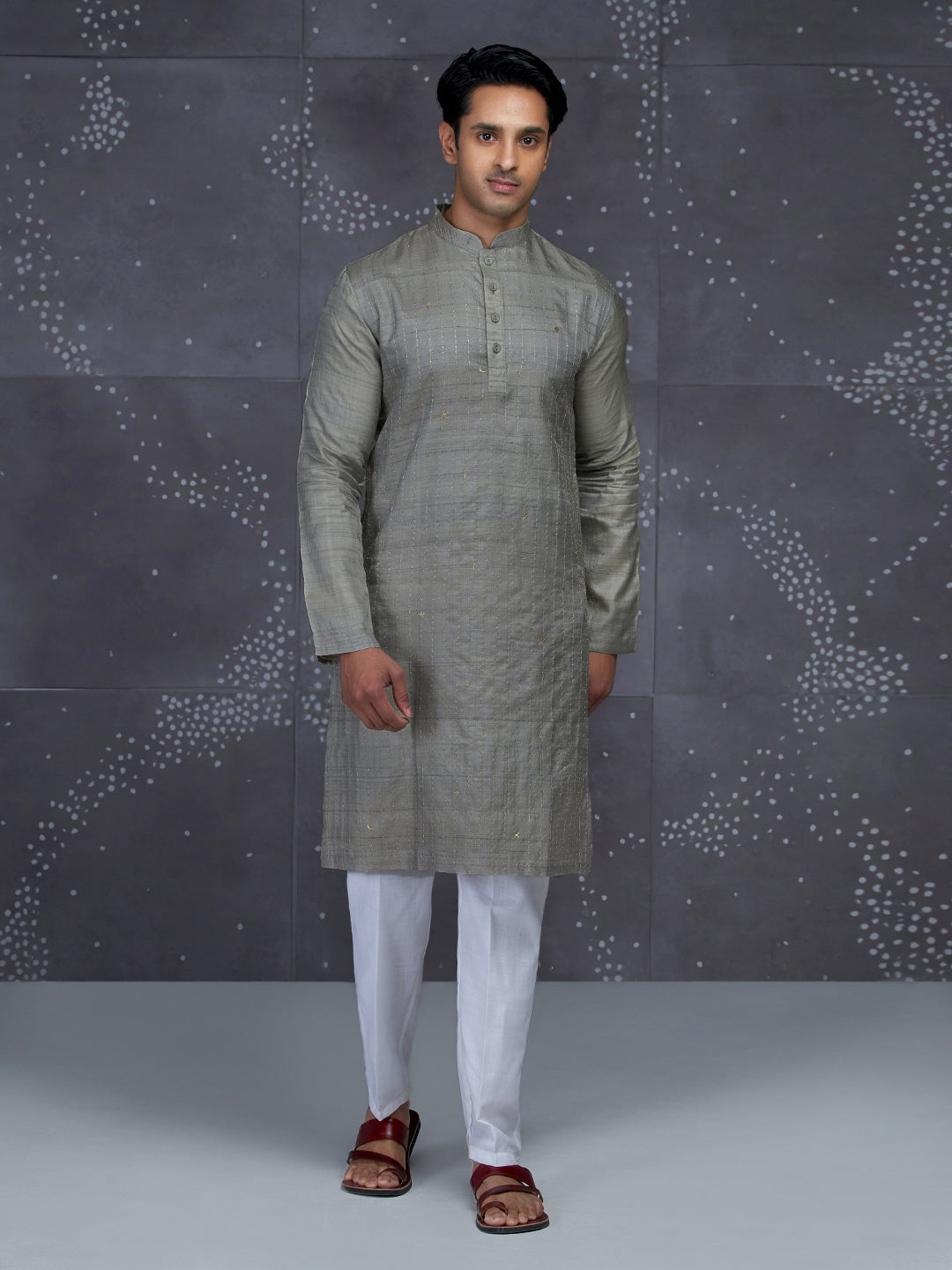 Kaustubh Kosa Long Kurta