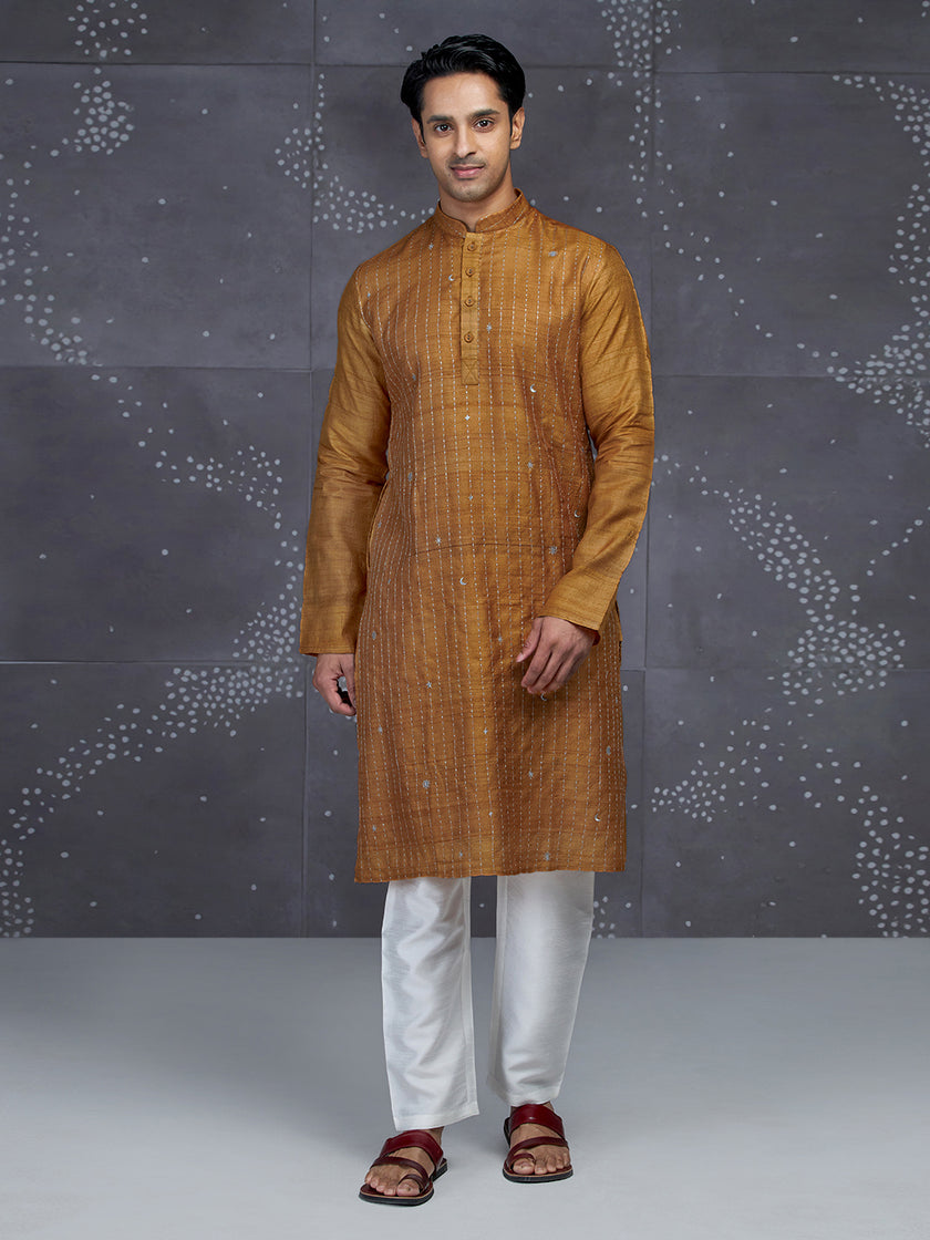 Suryaansh Kosa Long Kurta