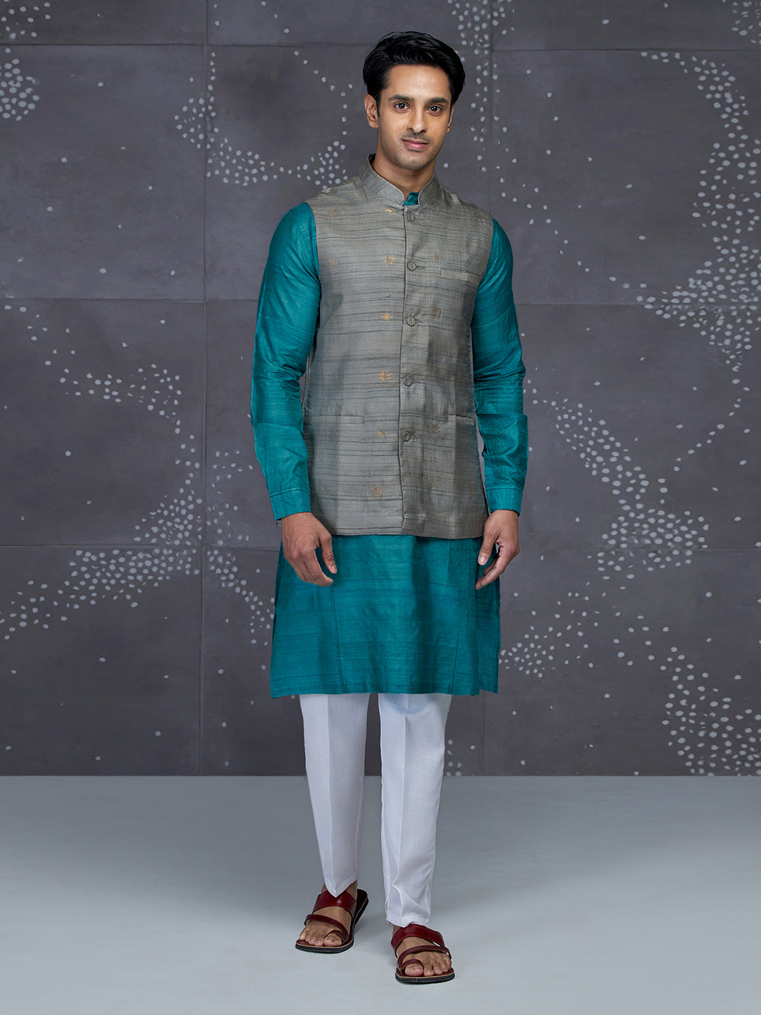 Somaant Kosa Nehru Jacket