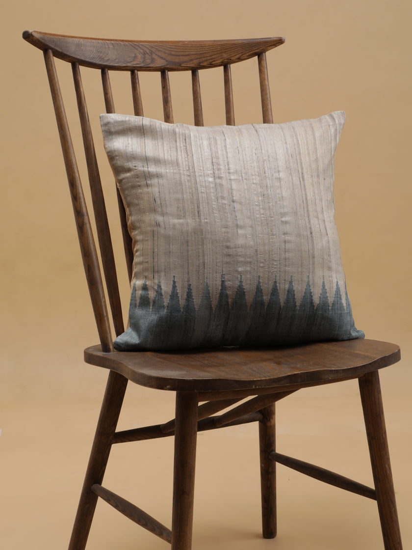 Oat Loom Cushion Cover