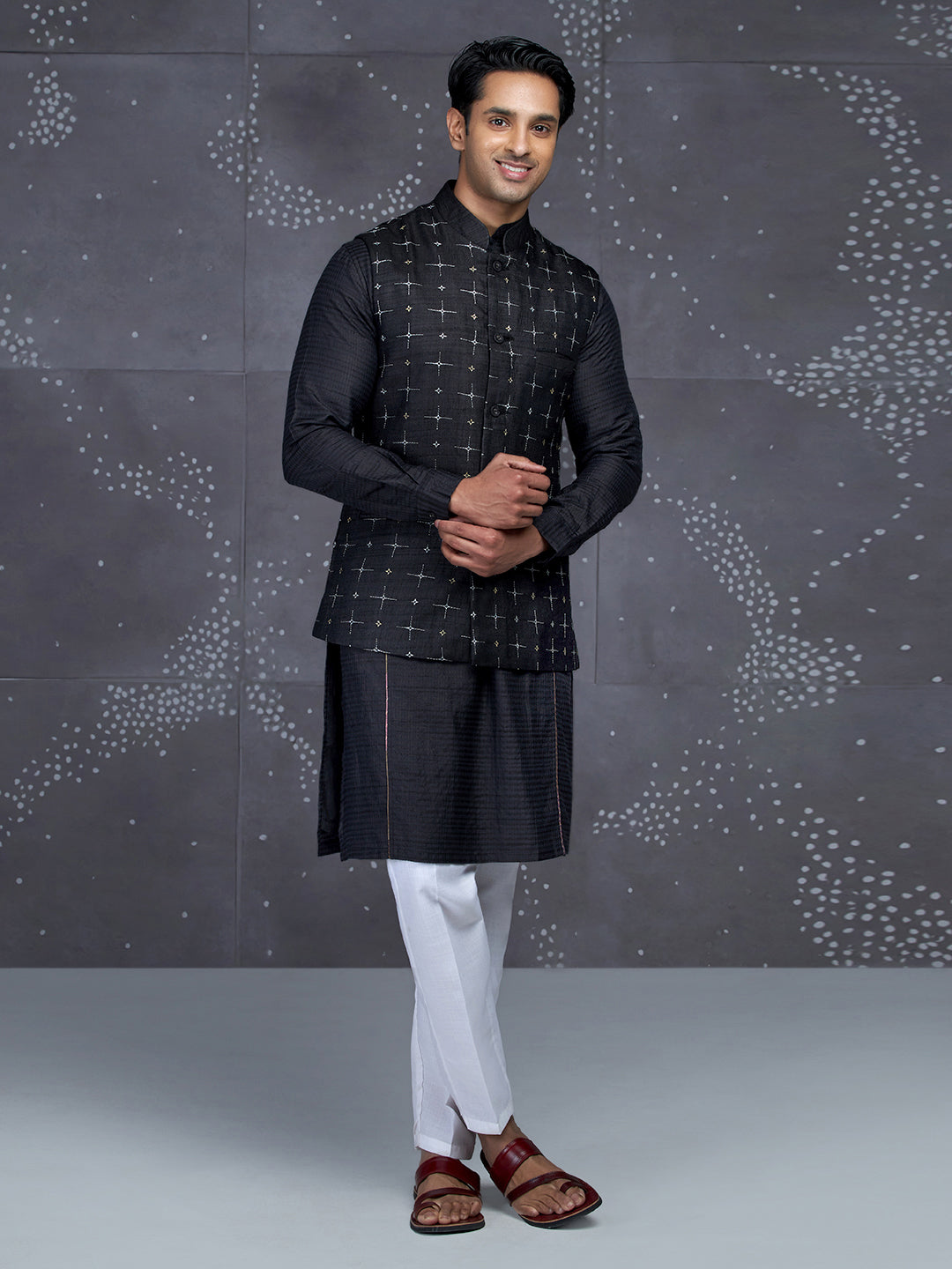 Taaran Kosa Nehru Jacket