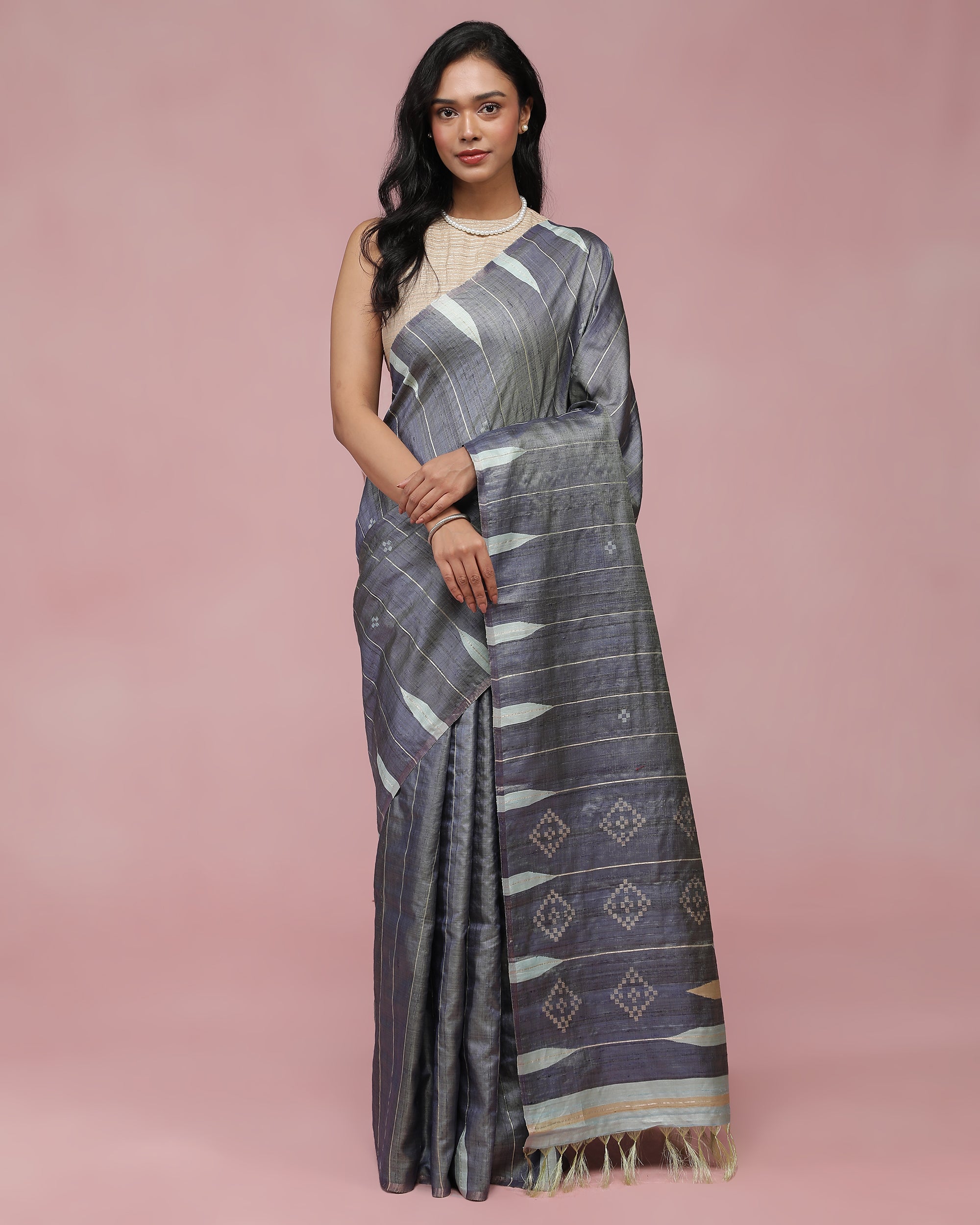 Trikon Saree