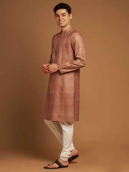 Long Kurta with Subtle Embroidery