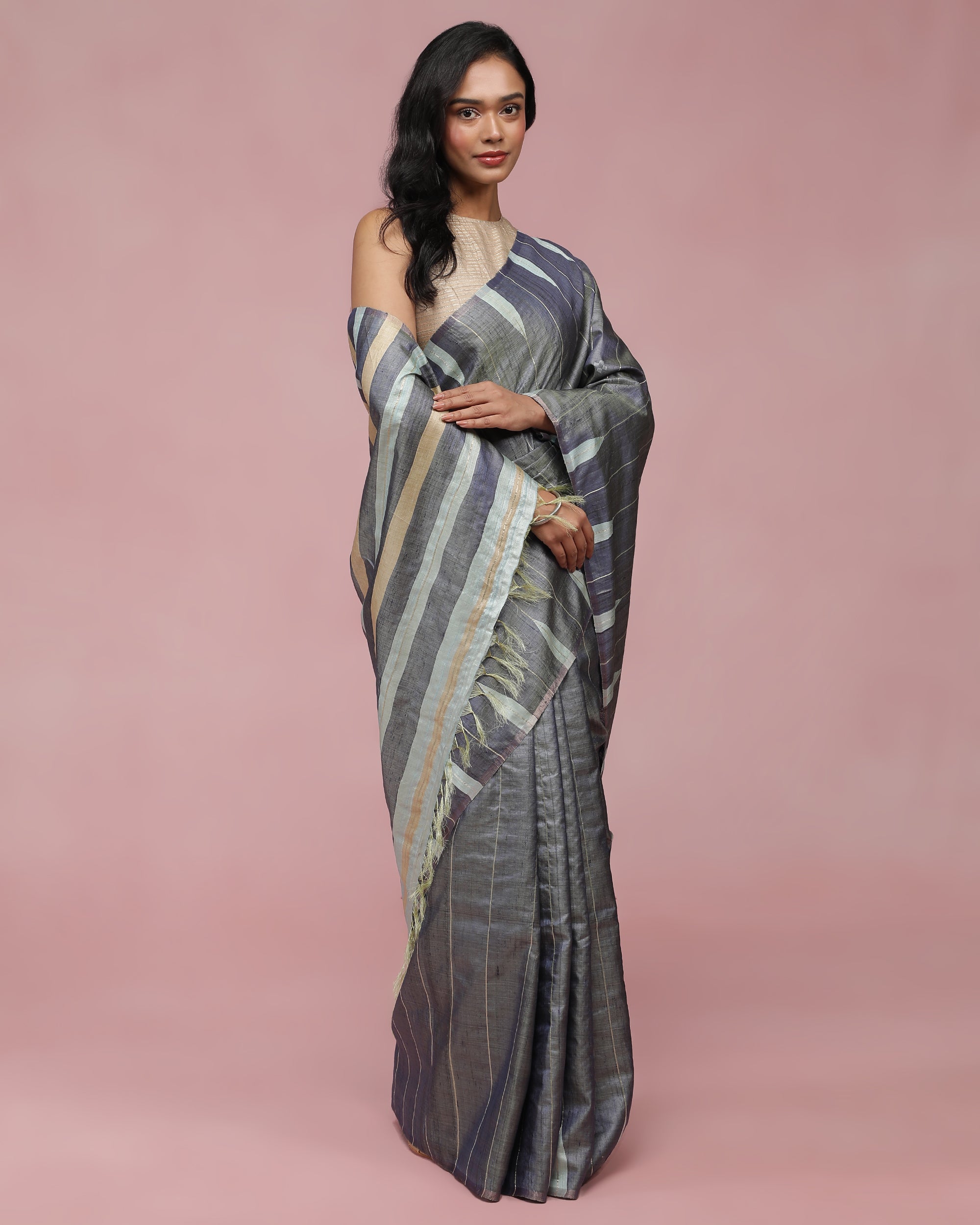 Trikon Saree