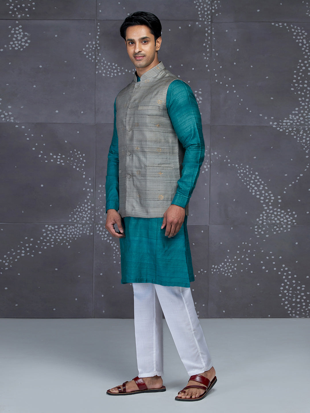 Somaant Kosa Nehru Jacket