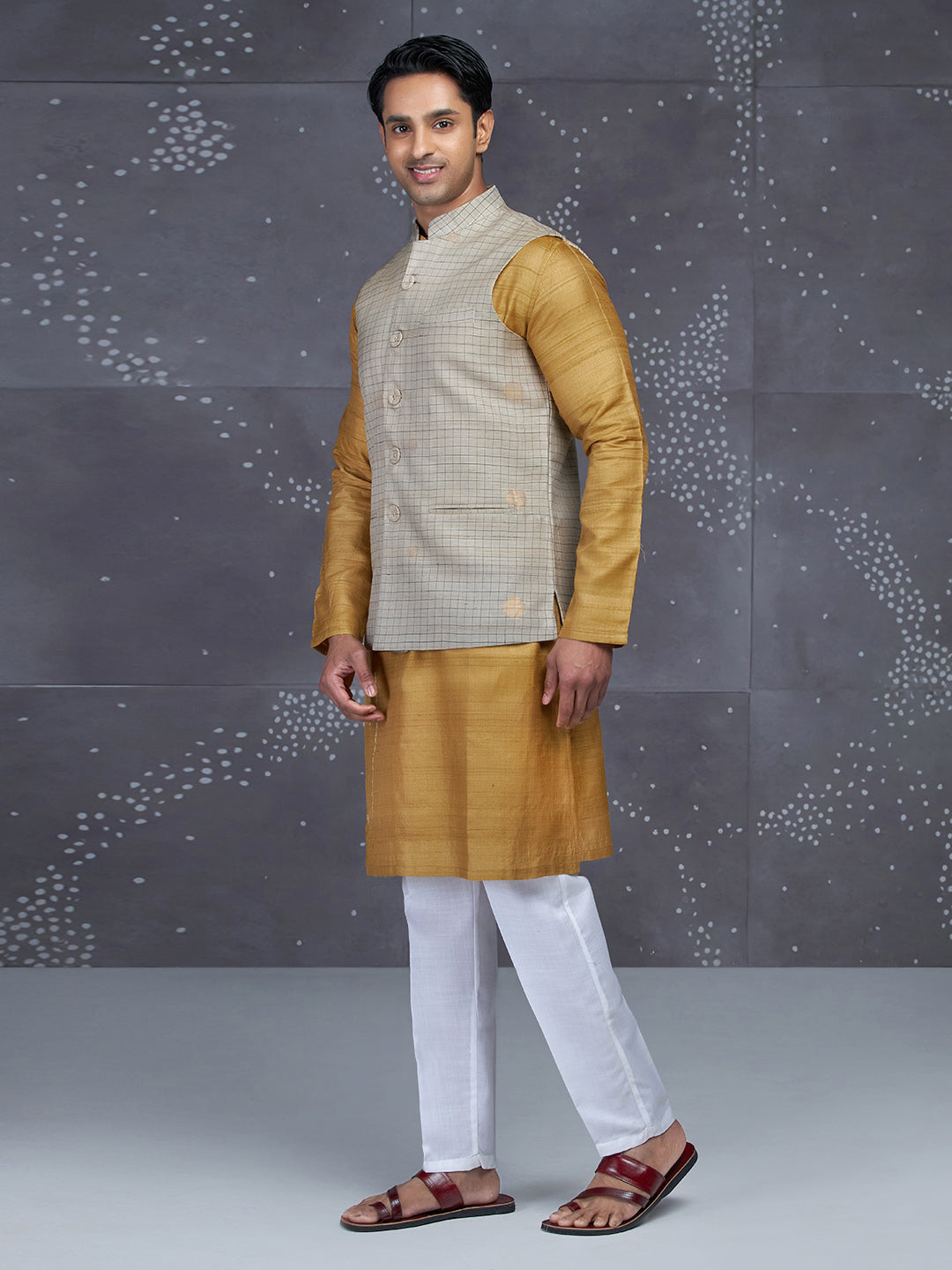 Nabhas Kosa Nehru Jacket