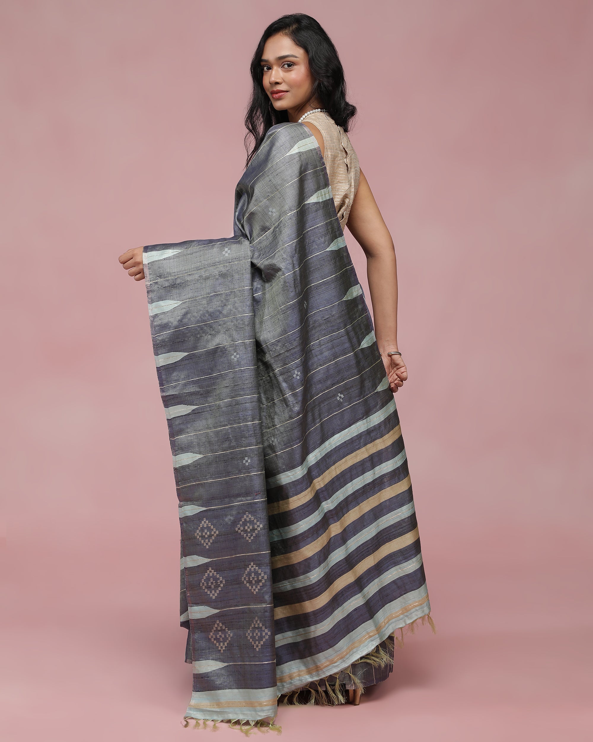 Trikon Saree