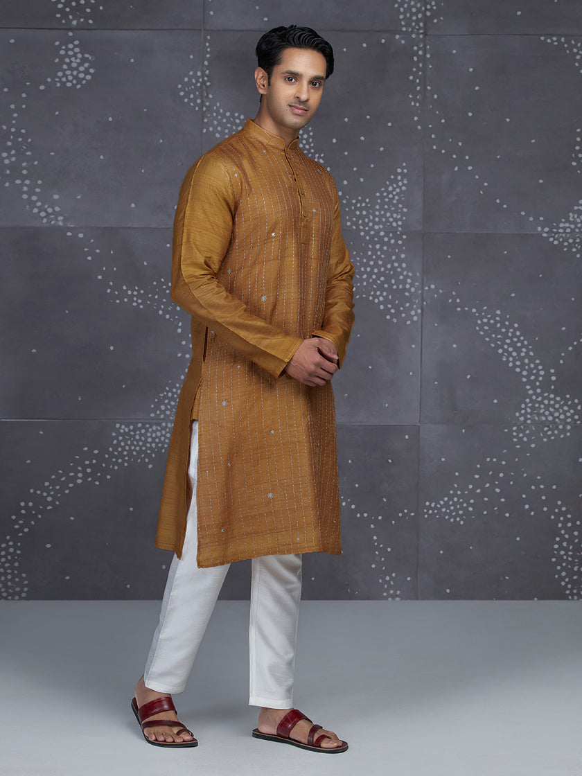 Suryaansh Kosa Long Kurta