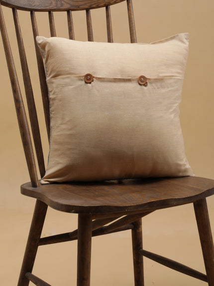 Oat Loom Cushion Cover