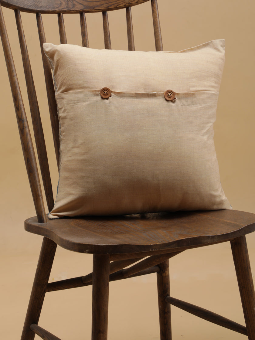 Oat Loom Cushion Cover