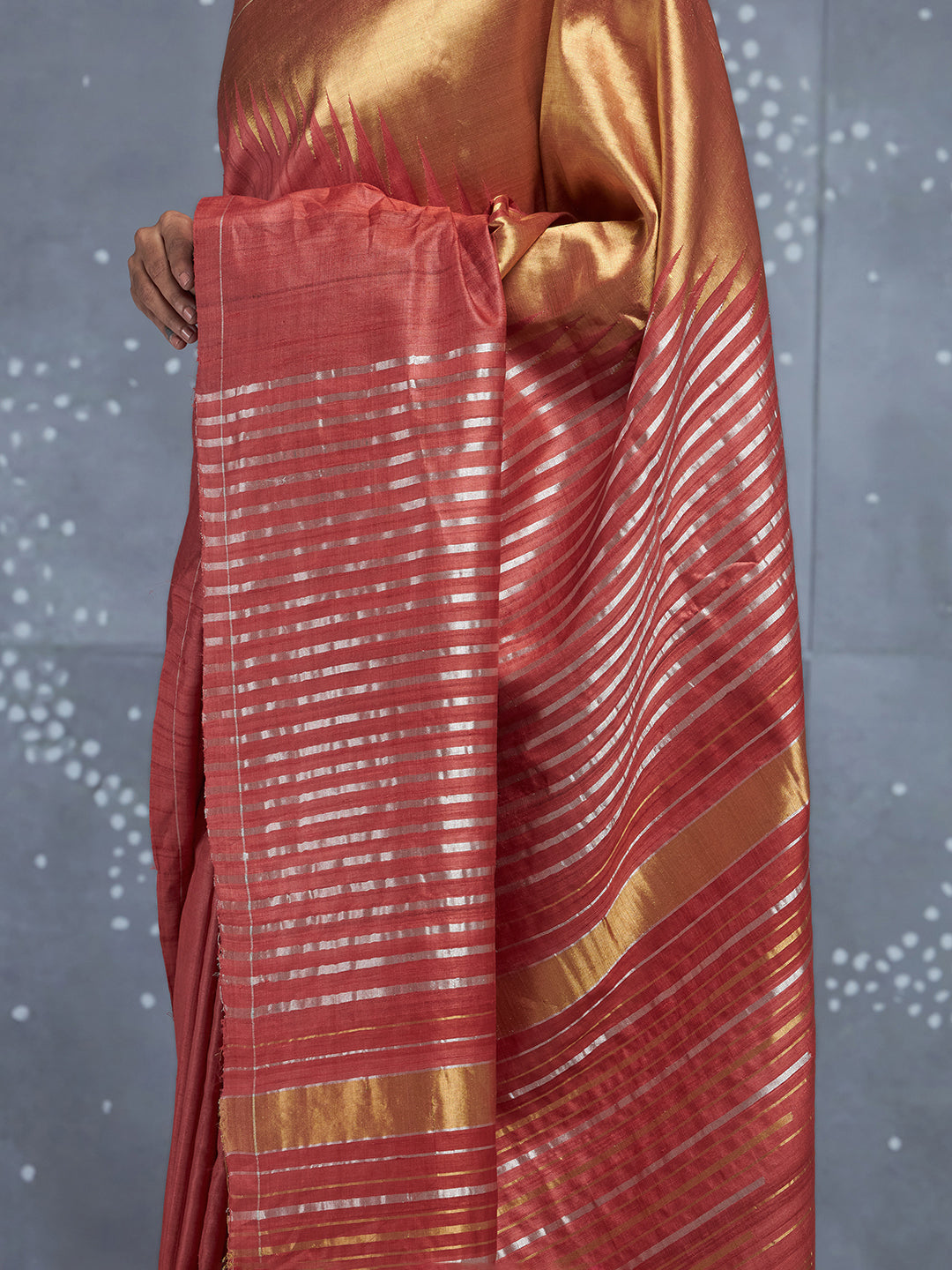 Pink Raviya Raviya Saree – Kosala