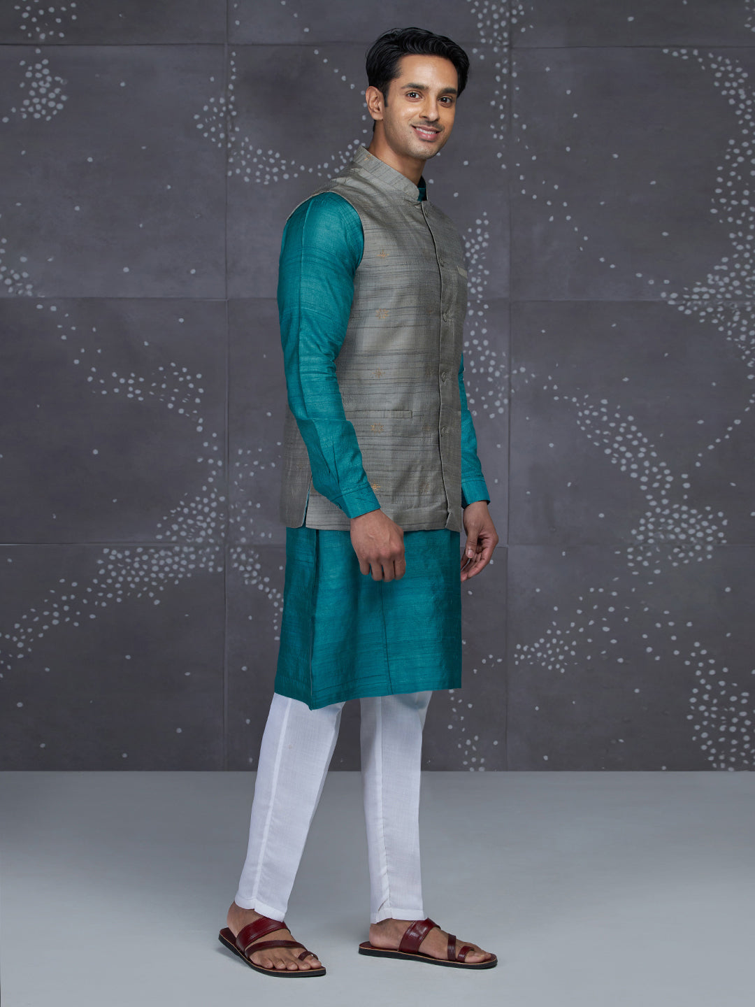 Somaant Kosa Nehru Jacket
