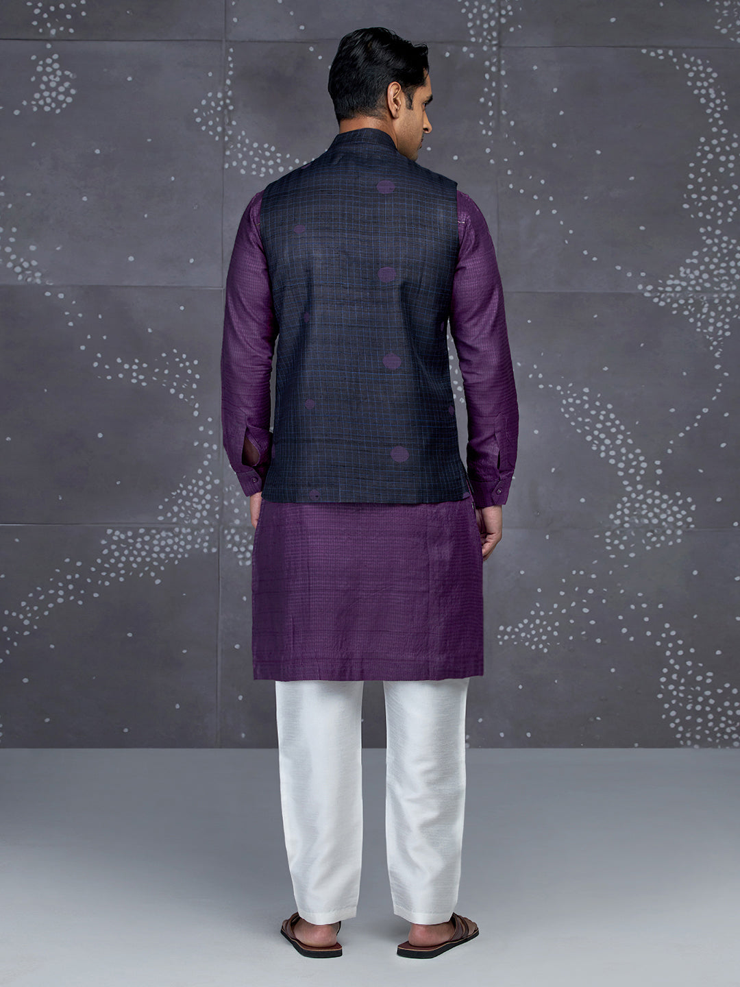Ritvaan Kosa Nehru Jacket