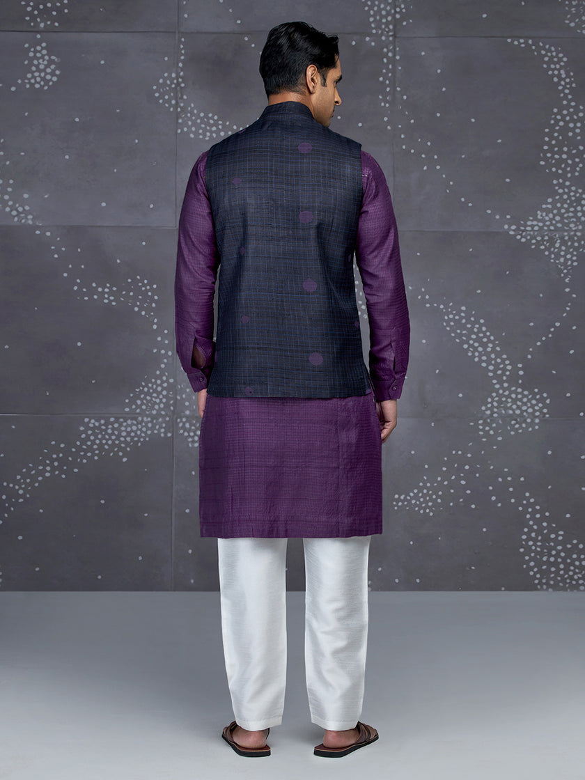Ritvaan Kosa Nehru Jacket