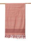 Peach Mulberry Silk, Shawl